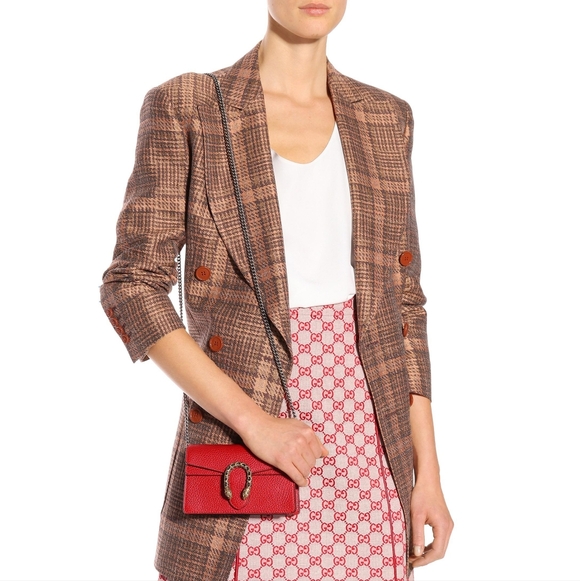 Handbags - BNIB!!! Rare!!! Gucci Calfskin Super Mini Dionysus Shoulder Bag Hibiscus Red